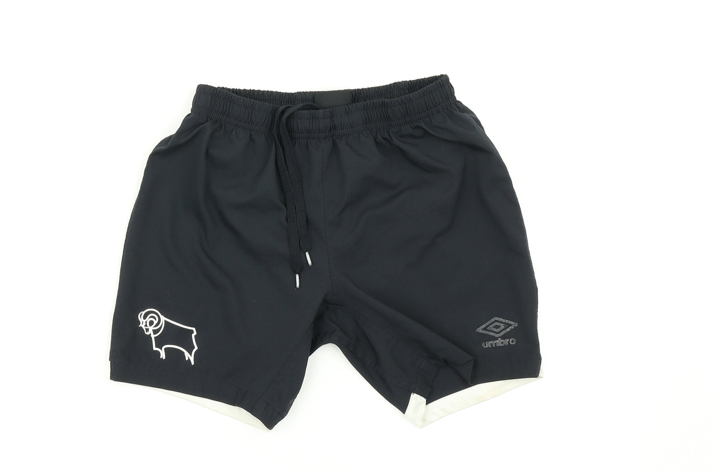 Umbro Boys Black   Sweat Shorts Size 11 Years - Football shorts