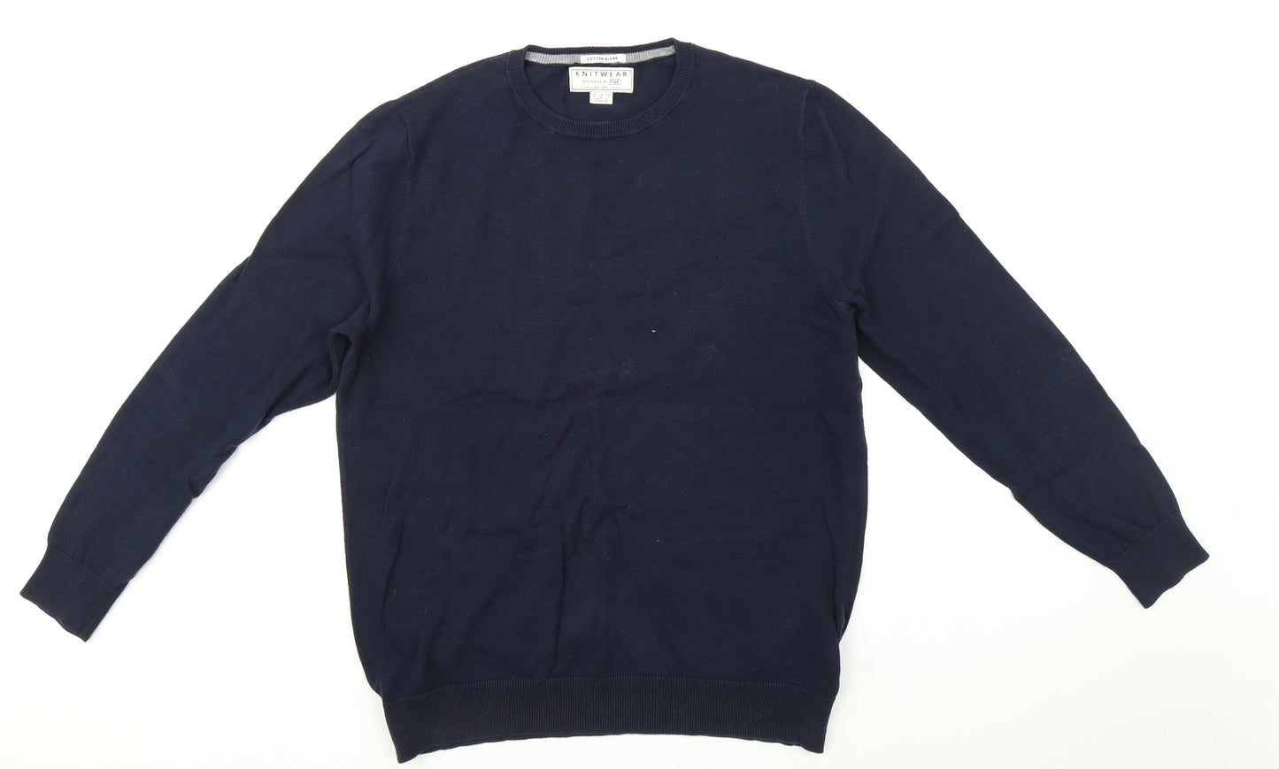 F&F Mens Blue   Pullover Sweatshirt Size M