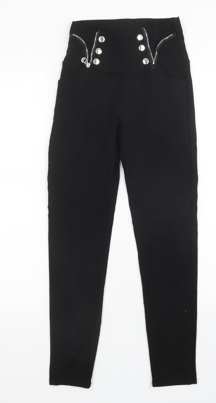 Preworn Womens Black   Jegging Jeans Size S L25 in