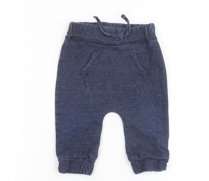 Preworn Boys Blue   Jogger Jeans Size 6-9 Months