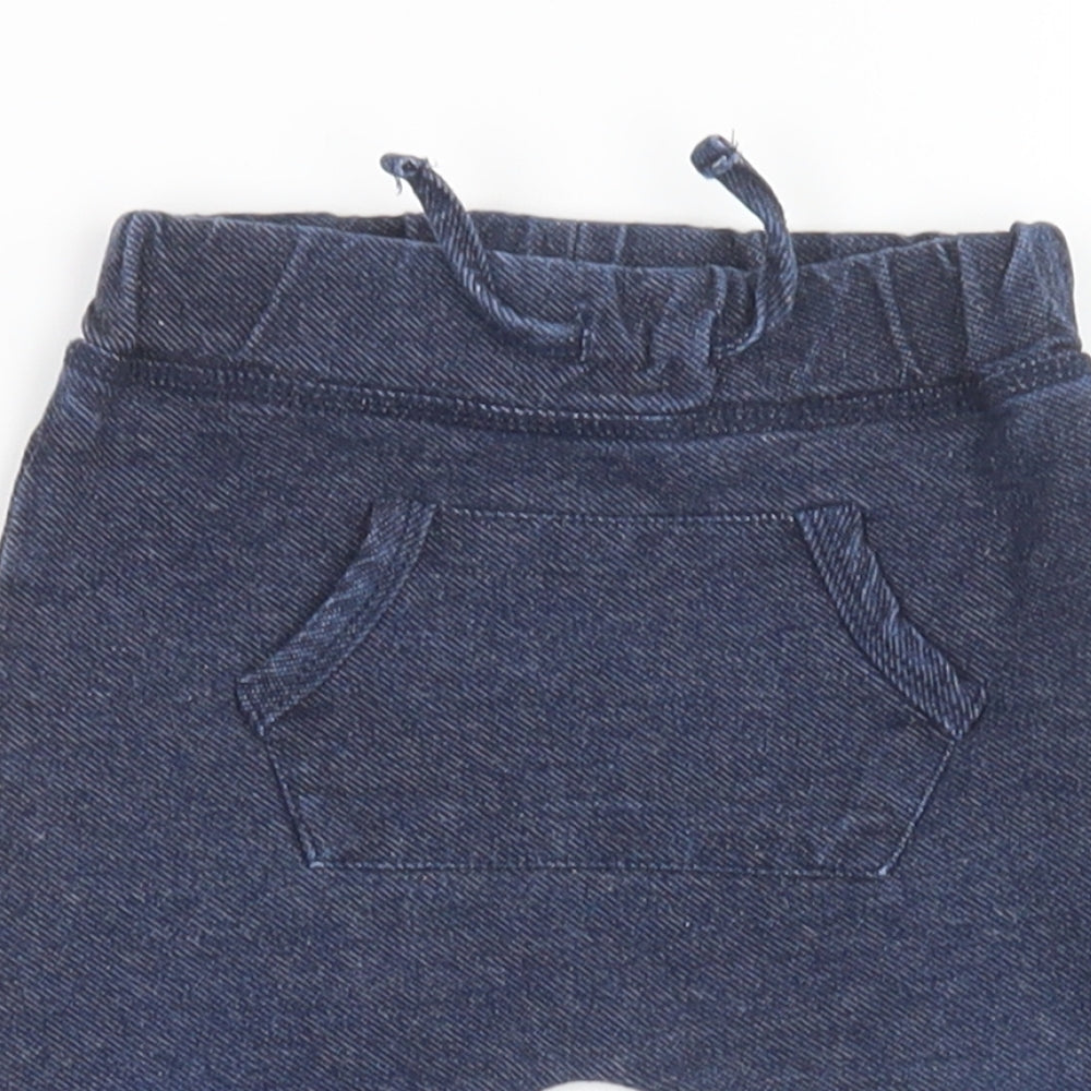Preworn Boys Blue   Jogger Jeans Size 6-9 Months
