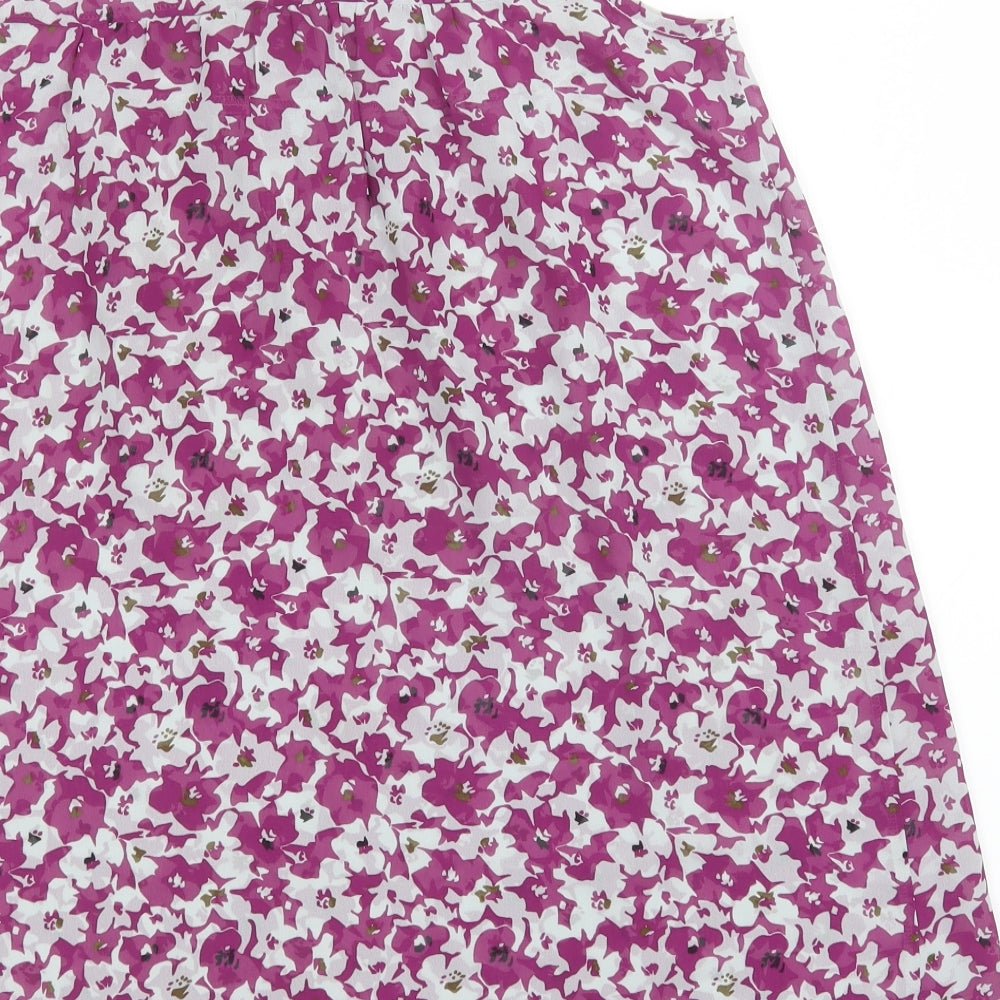 MUSHMUSH Womens Multicoloured Floral  Basic Blouse Size M