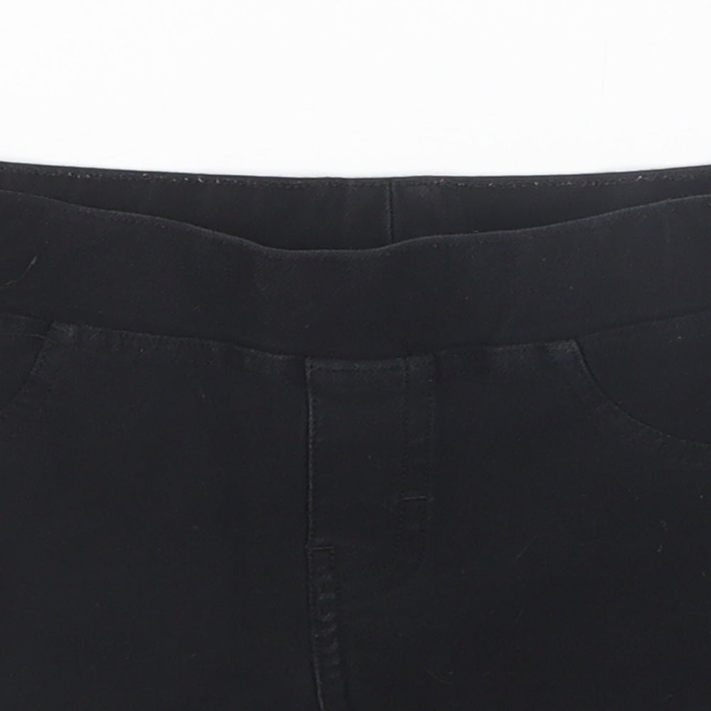 H&M Girls Black   Mom Shorts Size 9-10 Years
