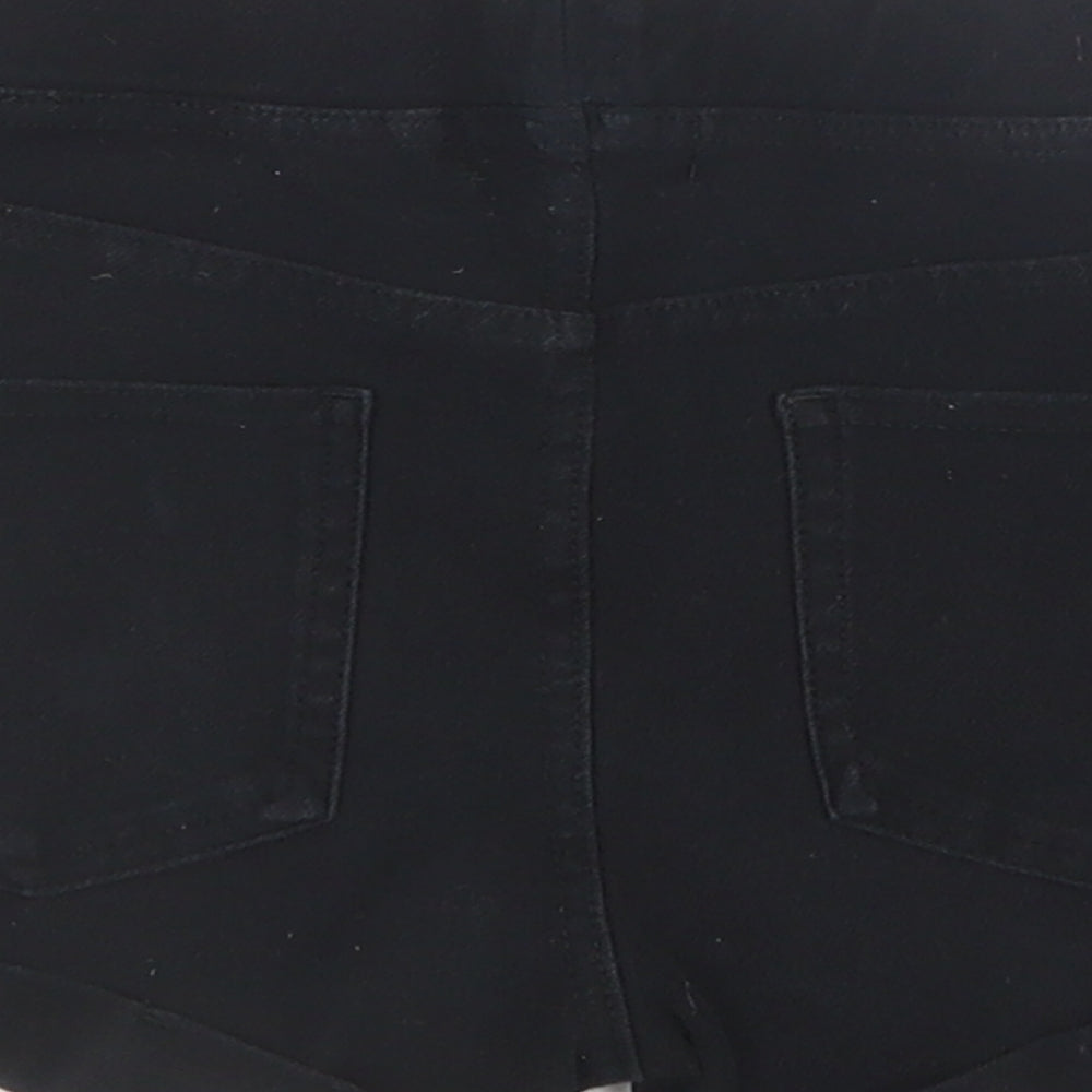 H&M Girls Black   Mom Shorts Size 9-10 Years