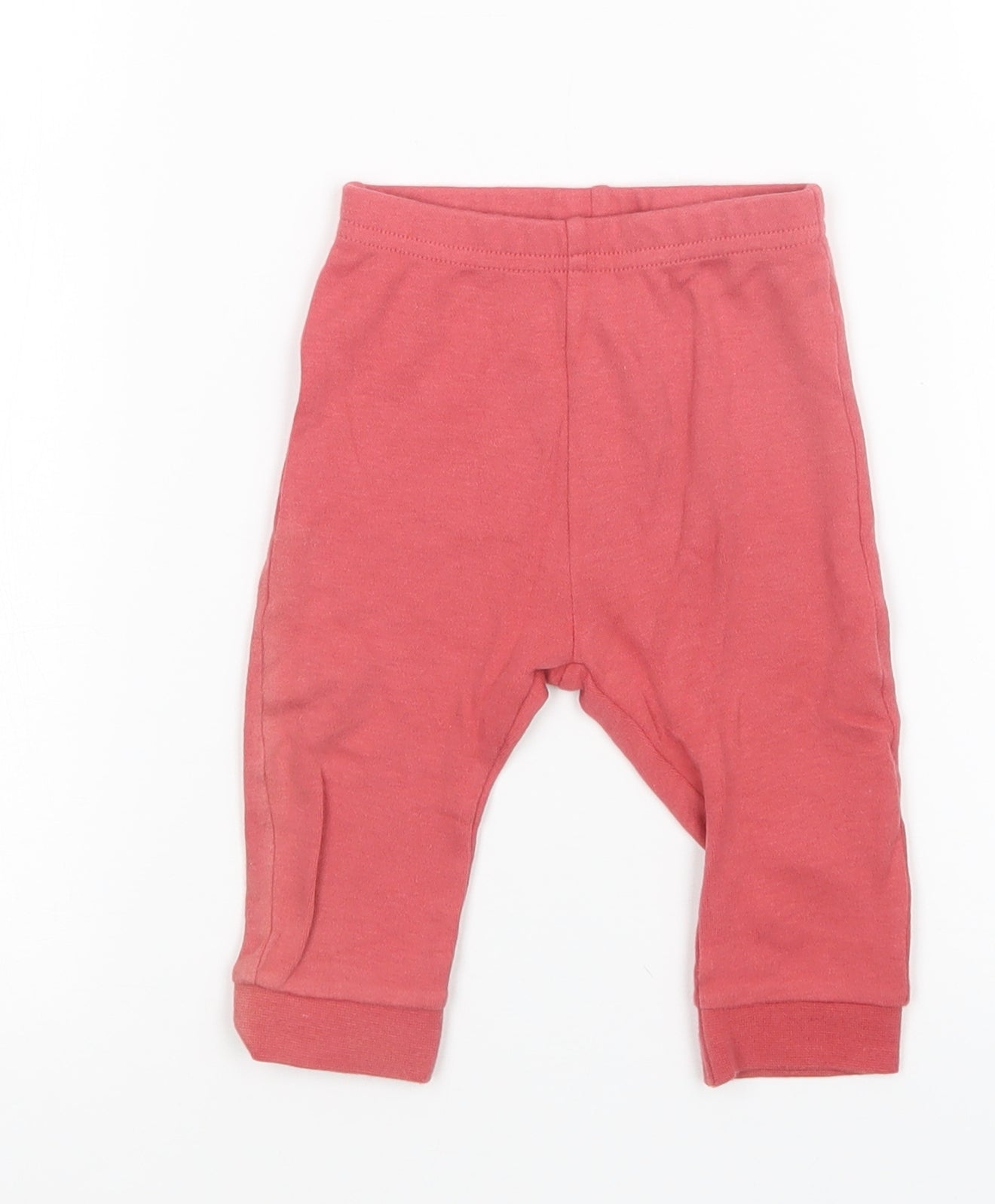 Nutmeg Girls Pink   Sweatpants Trousers Size 3-6 Months
