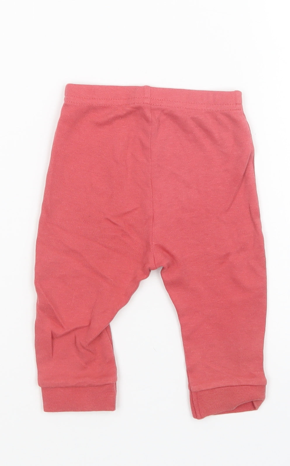 Nutmeg Girls Pink   Sweatpants Trousers Size 3-6 Months