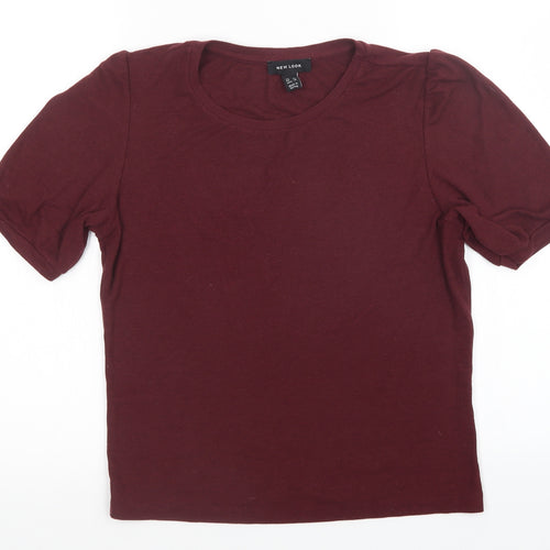 New Look Womens Red   Basic T-Shirt Size 16