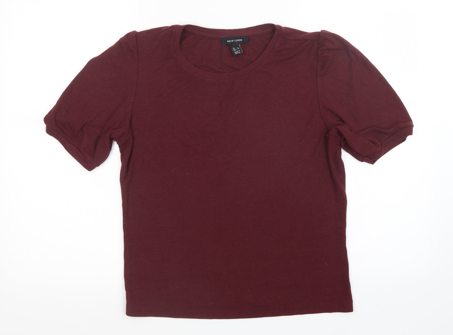 New Look Womens Red   Basic T-Shirt Size 16