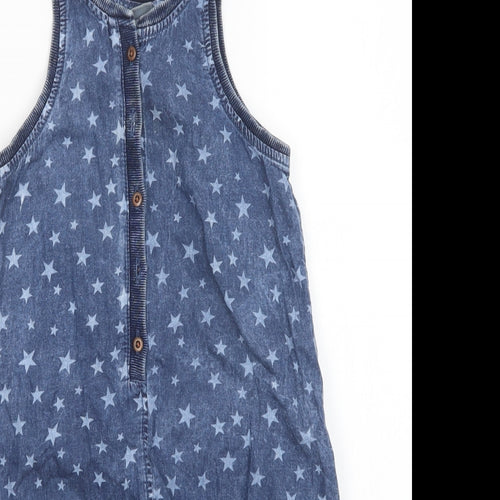 NEXT Boys Blue Spotted  Babygrow One-Piece Size 18-24 Months