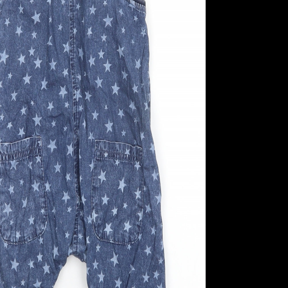 NEXT Boys Blue Spotted  Babygrow One-Piece Size 18-24 Months