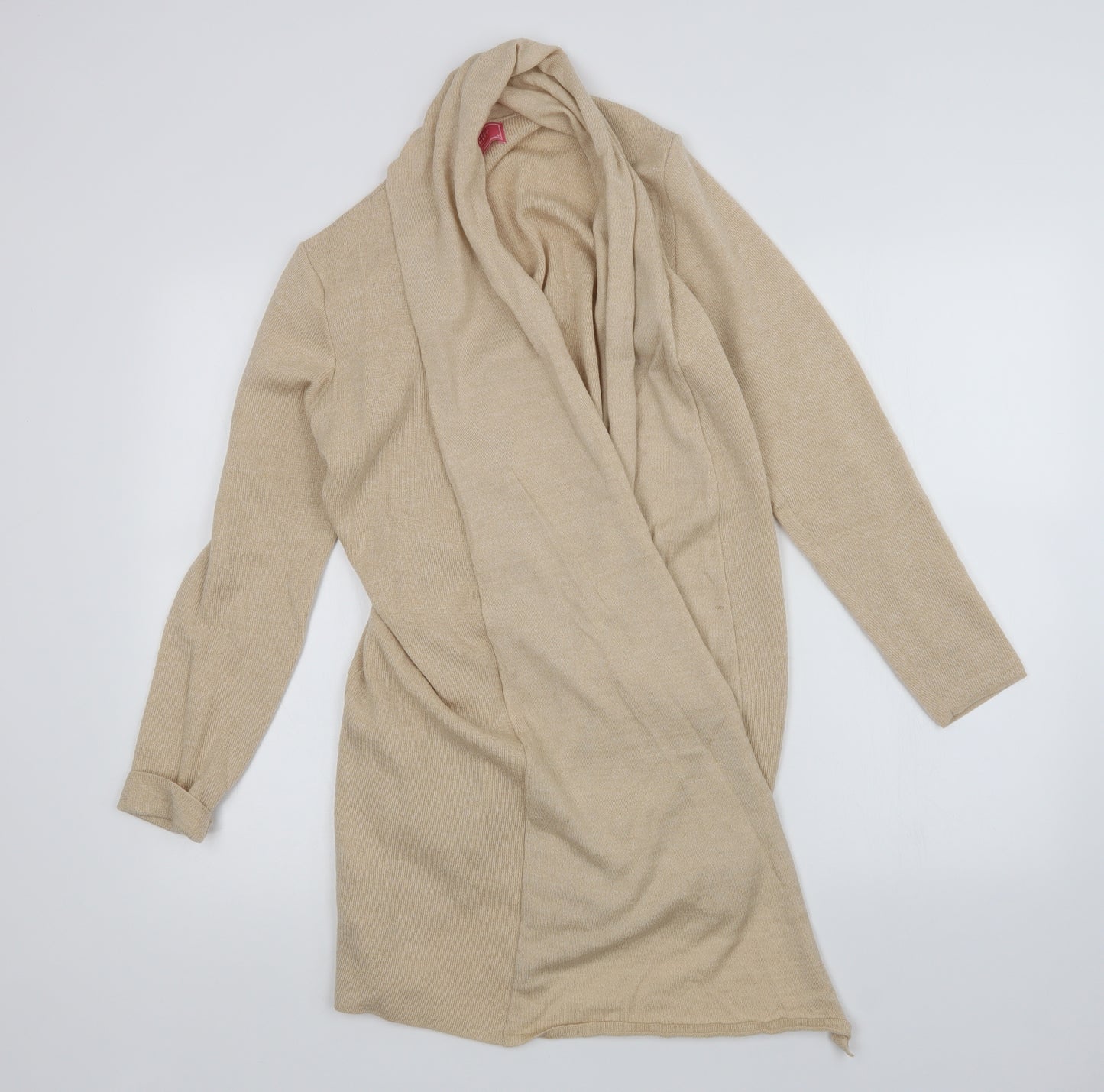 Charles Tyrwhitt Womens Beige   Cardigan Jumper Size M