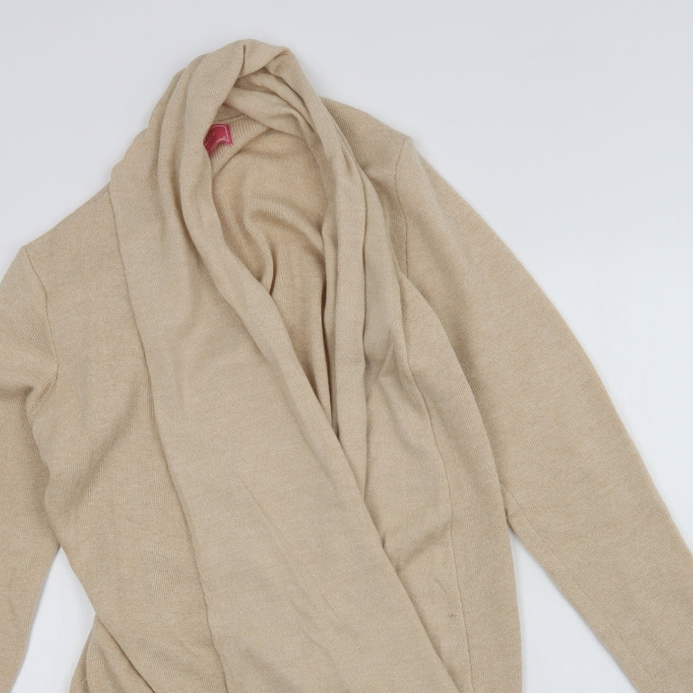 Charles Tyrwhitt Womens Beige   Cardigan Jumper Size M