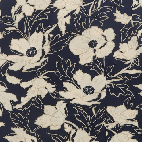 Prewron Womens Multicoloured Floral  Basic Button-Up Size 10
