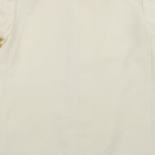 Missguided Womens Beige   Jacket Sport Coat Size 14