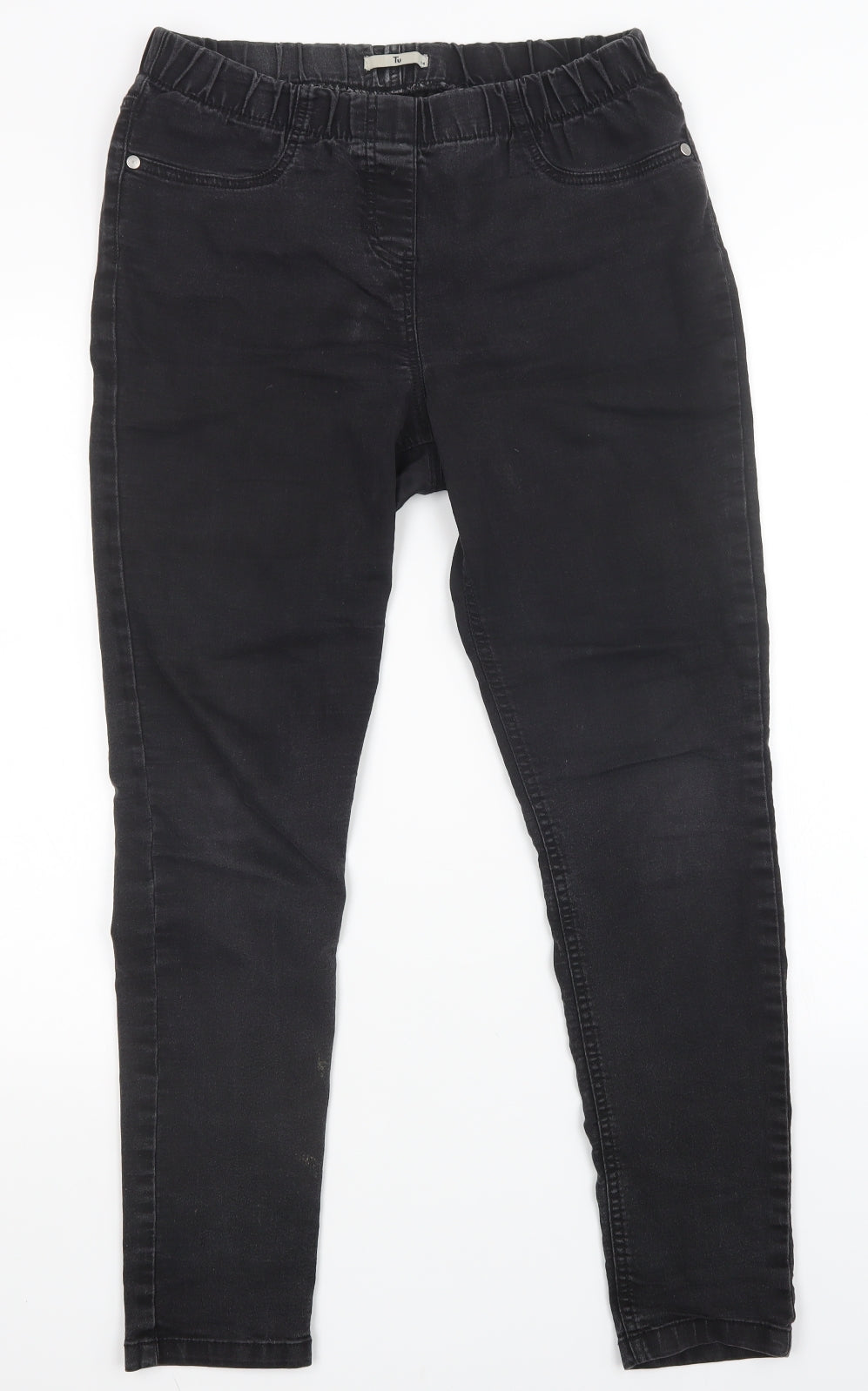 TU Womens Black   Jegging Jeans Size 14 L29 in