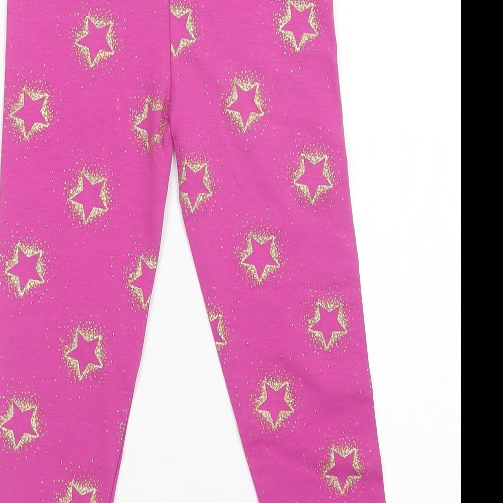 TU Girls Pink   Sweatpants Trousers Size 4-5 Years