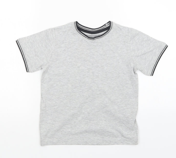 Matalan Boys Grey Basic T-Shirt Size 5 Years