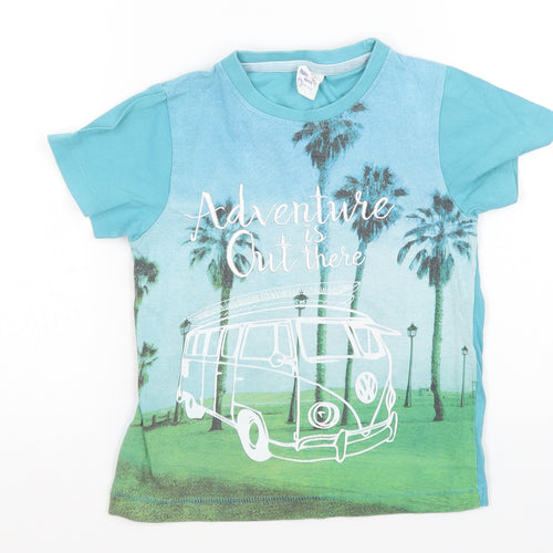 max boys Boys Multicoloured   Basic T-Shirt Size 5-6 Years