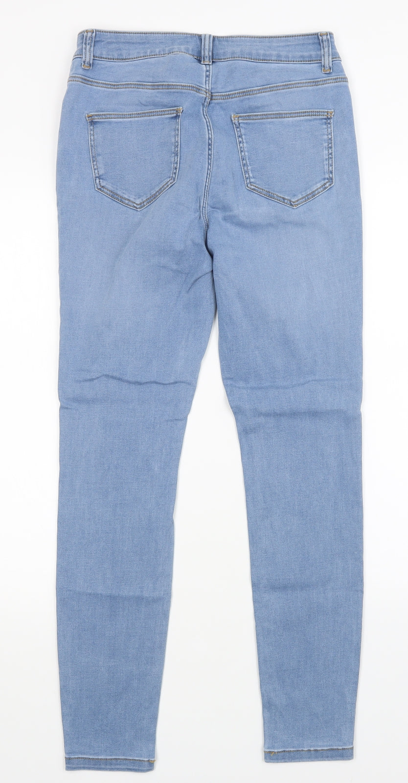 TU Womens Blue   Skinny Jeans Size 10 L28 in