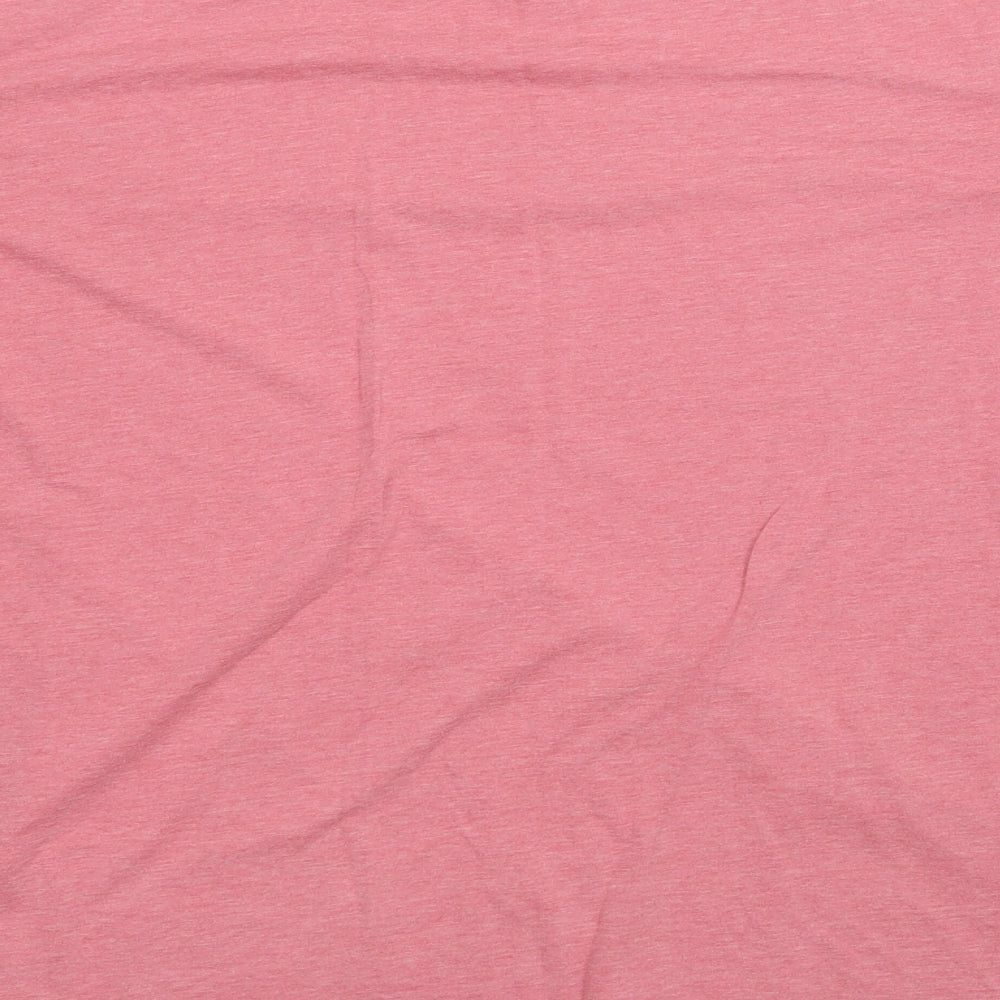jacemo Mens Pink    T-Shirt Size L