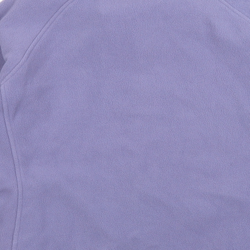 Trespass Womens Purple  Fleece Full Zip Sweatshirt Size L