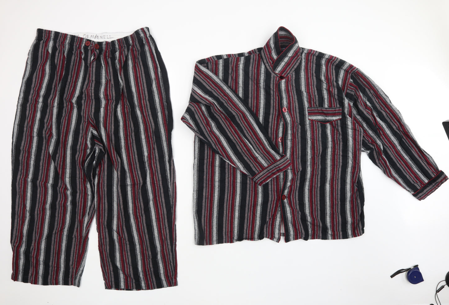 champion Nightwear Mens Multicoloured Striped   Pyjama Set Size L