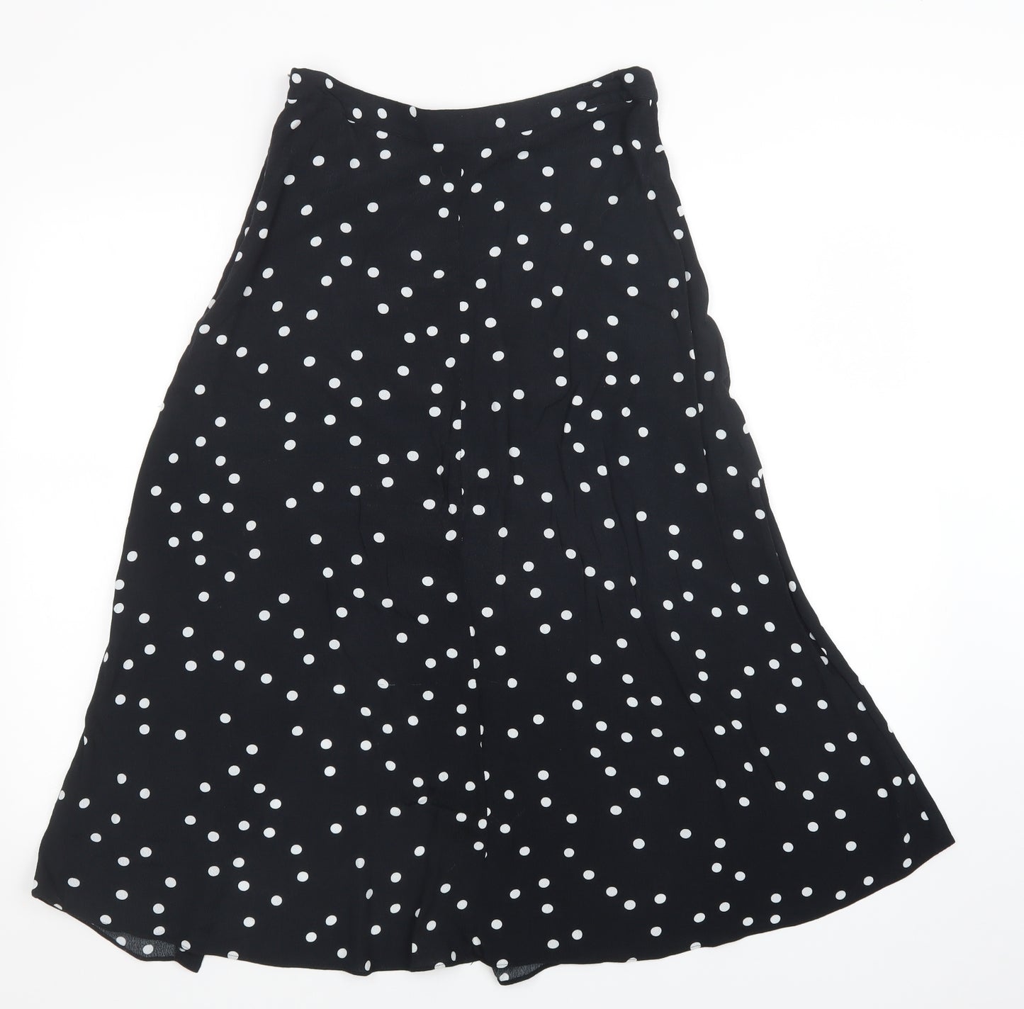Hush Womens Black Polka Dot  A-Line Skirt Size 6