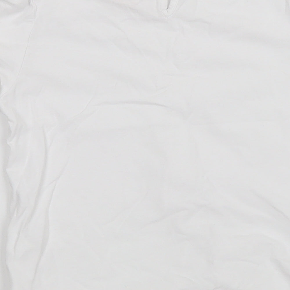 F&F Girls White   Basic T-Shirt Size 7-8 Years