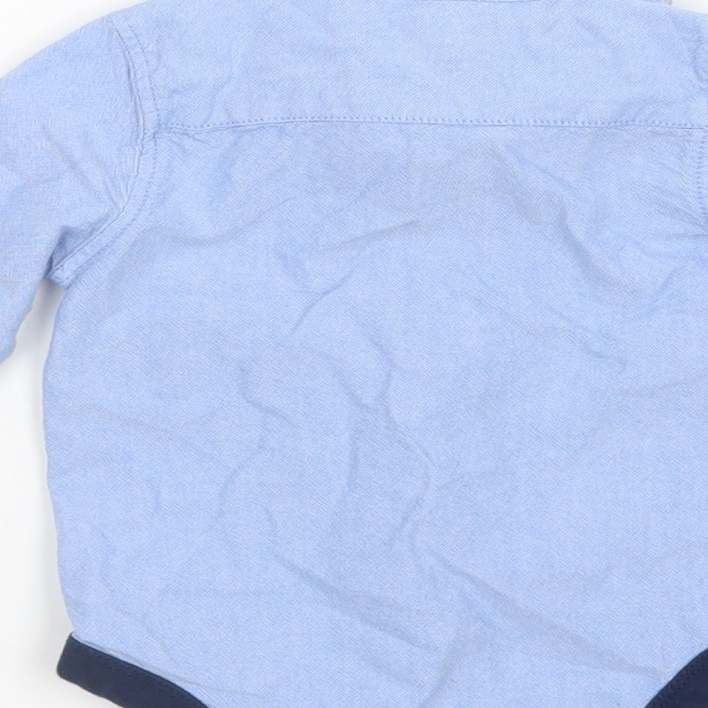 Earlydays Boys Blue   Basic Button-Up Size 6-9 Months