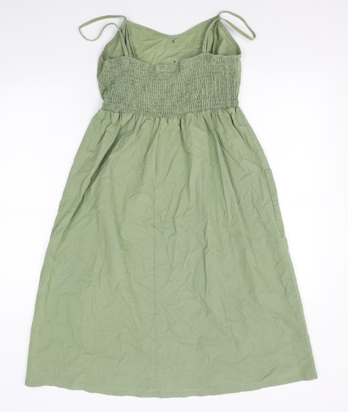 Preworn Womens Green   A-Line  Size XL