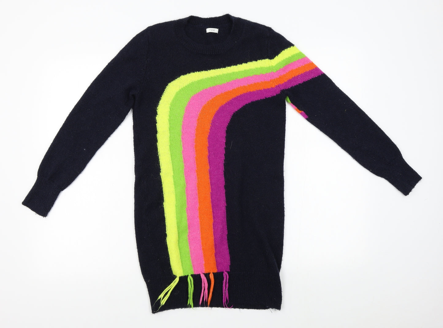 NEXT Girls Black   Jumper Dress  Size 12 Years