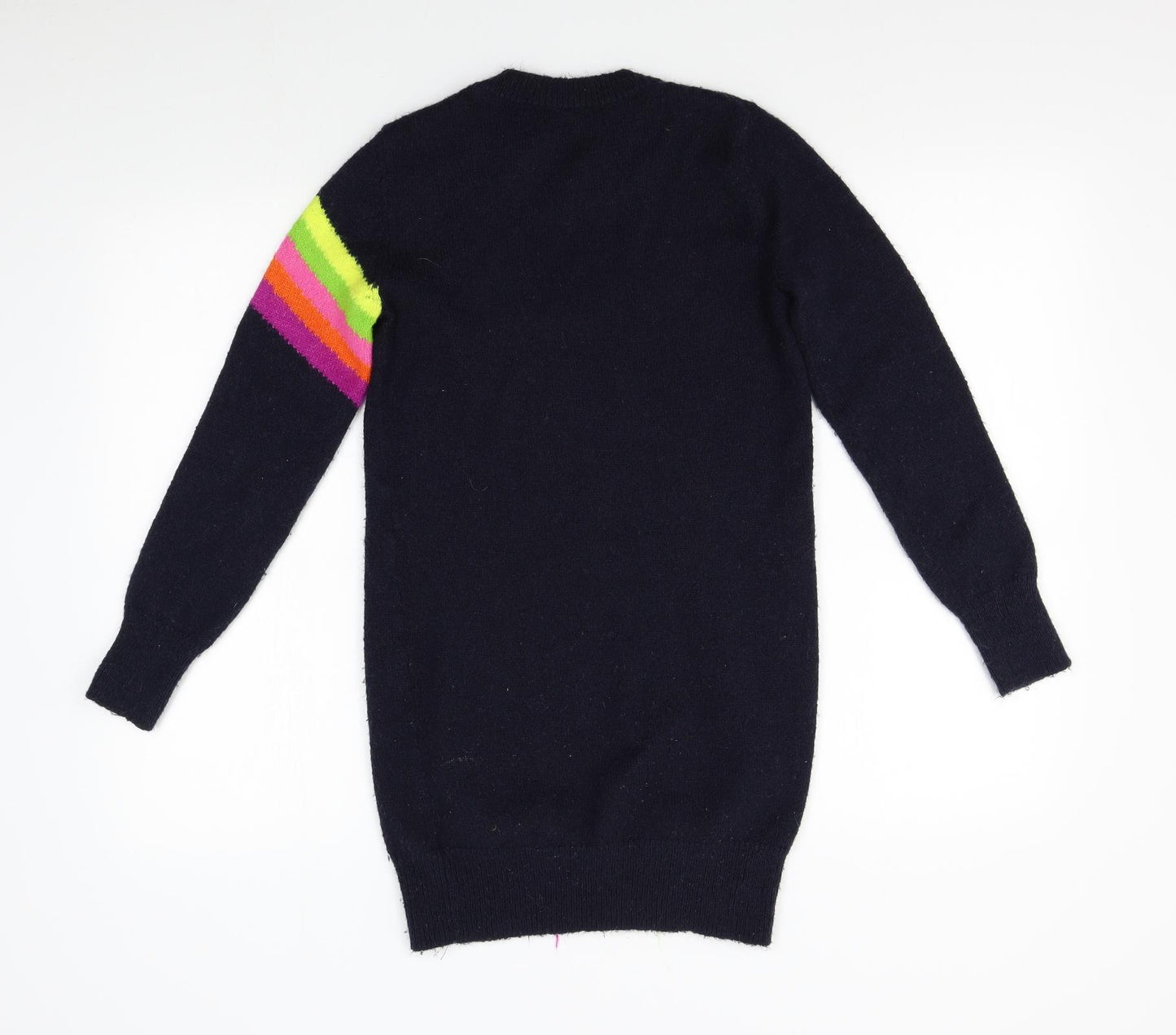 NEXT Girls Black   Jumper Dress  Size 12 Years