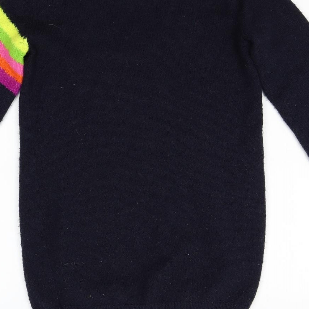 NEXT Girls Black   Jumper Dress  Size 12 Years