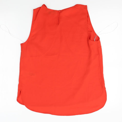 New Look Womens Red   Basic Blouse Size 12