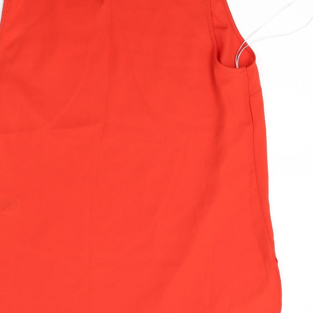 New Look Womens Red   Basic Blouse Size 12