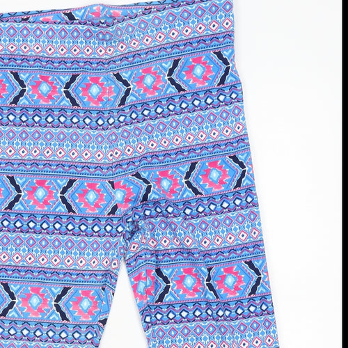 TU Womens Blue Fair Isle   Pyjama Pants Size 16  - elastic waist