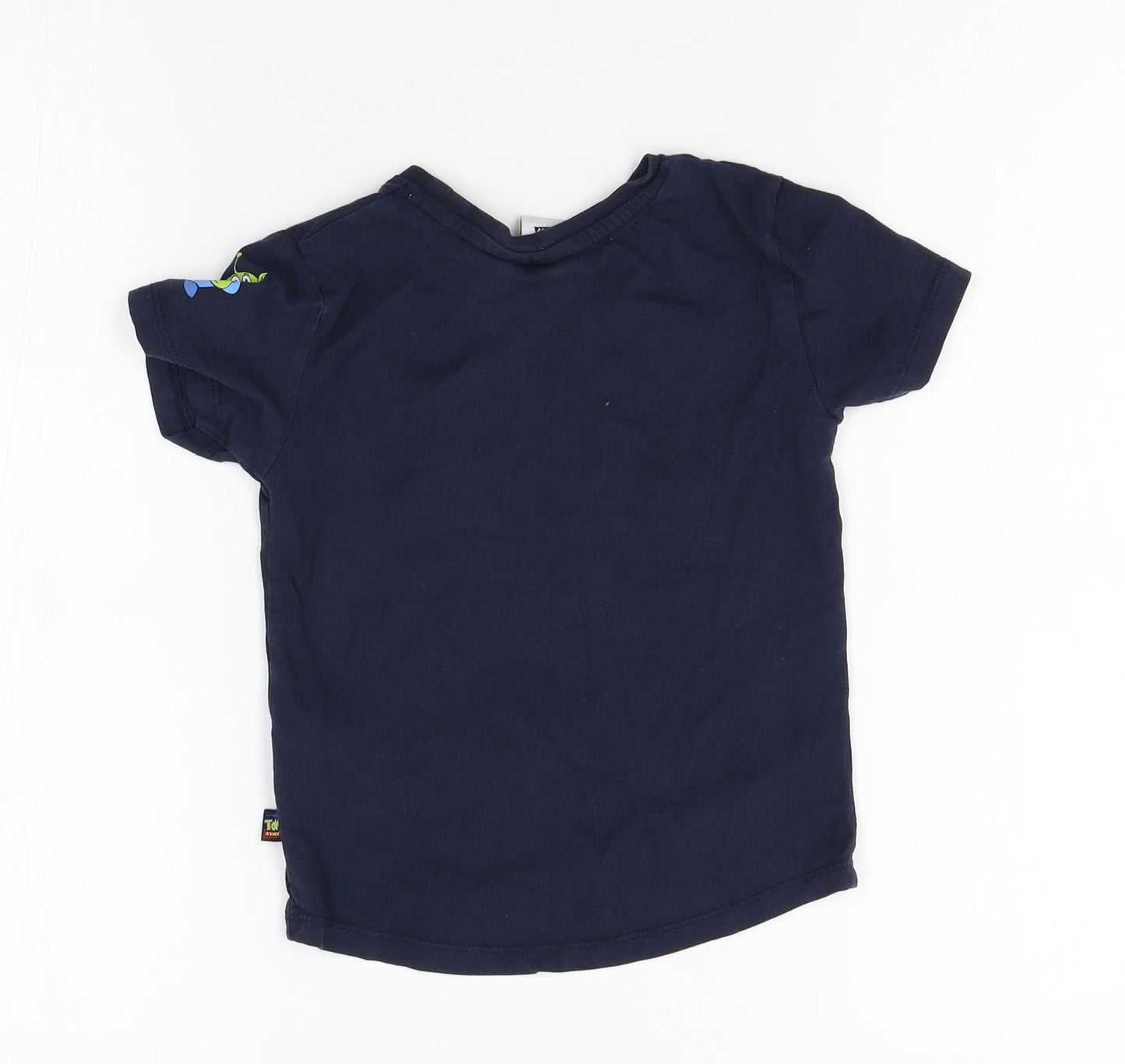 Primark Boys Blue   Basic T-Shirt Size 2-3 Years