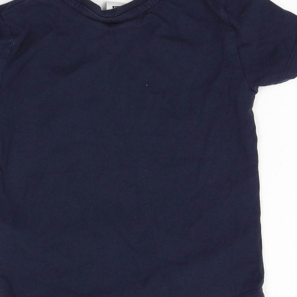 Primark Boys Blue   Basic T-Shirt Size 2-3 Years