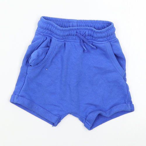 George Boys Blue   Sweat Shorts Size 2-3 Years -