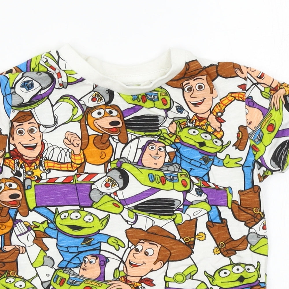 NEXT Boys Multicoloured   Basic T-Shirt Size 2-3 Years  - toy story