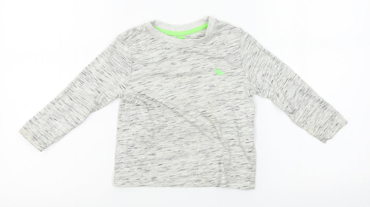 F&F Boys Grey   Basic T-Shirt Size 2-3 Years