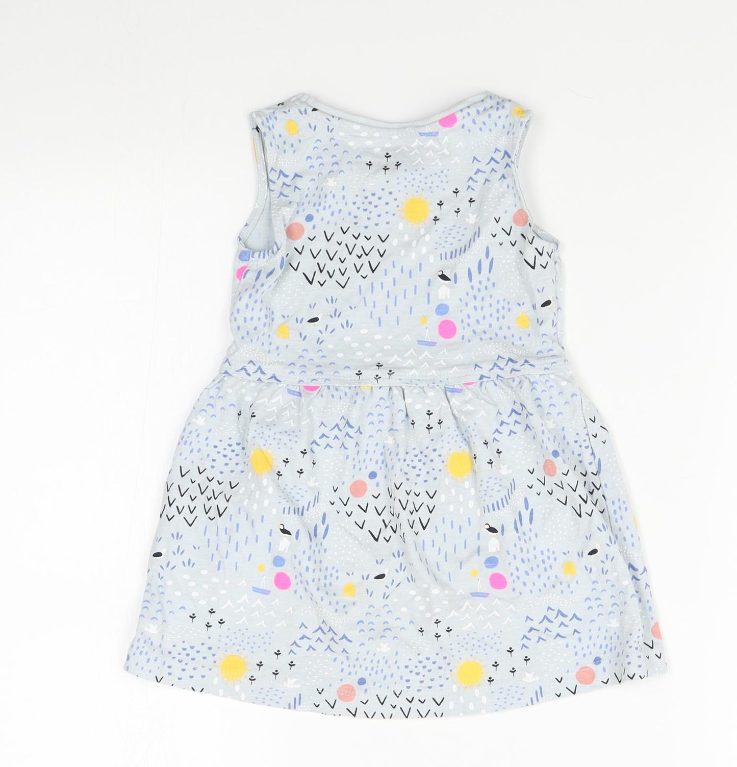 TU Girls Grey Animal Print  A-Line  Size 18-24 Months