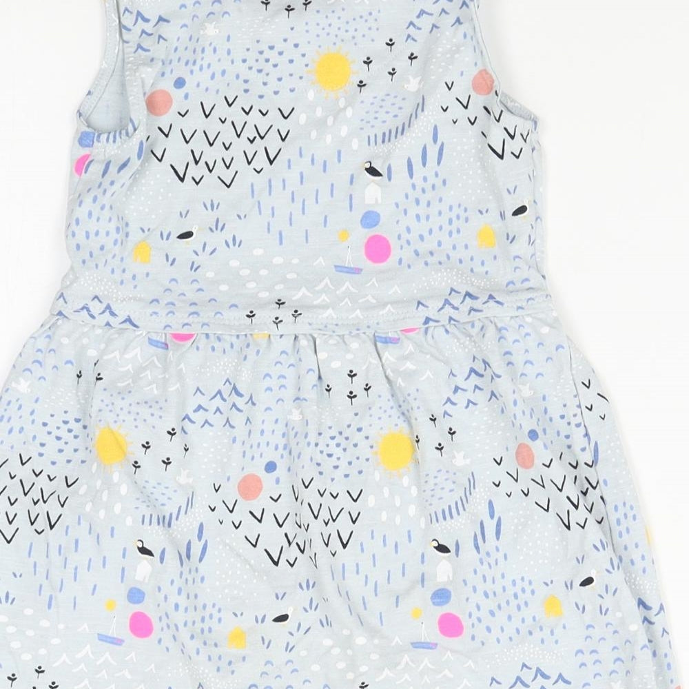 TU Girls Grey Animal Print  A-Line  Size 18-24 Months