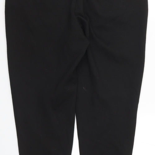 Zara Womens Black   Sweatpants Trousers Size L L24 in