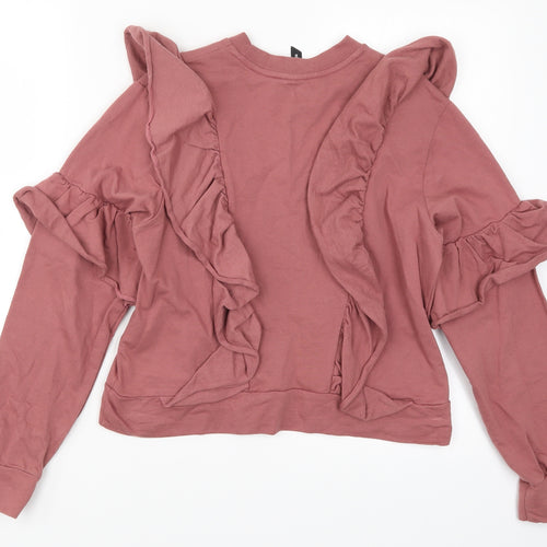 Influence Womens Pink   Pullover Sweatshirt Size 8