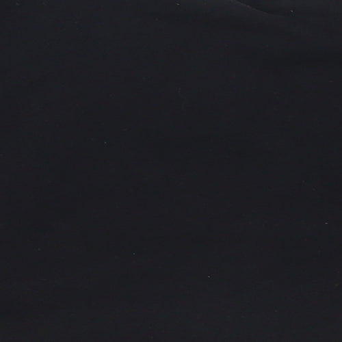 PRETTYLITTLETHING Womens Black   Cropped T-Shirt Size M