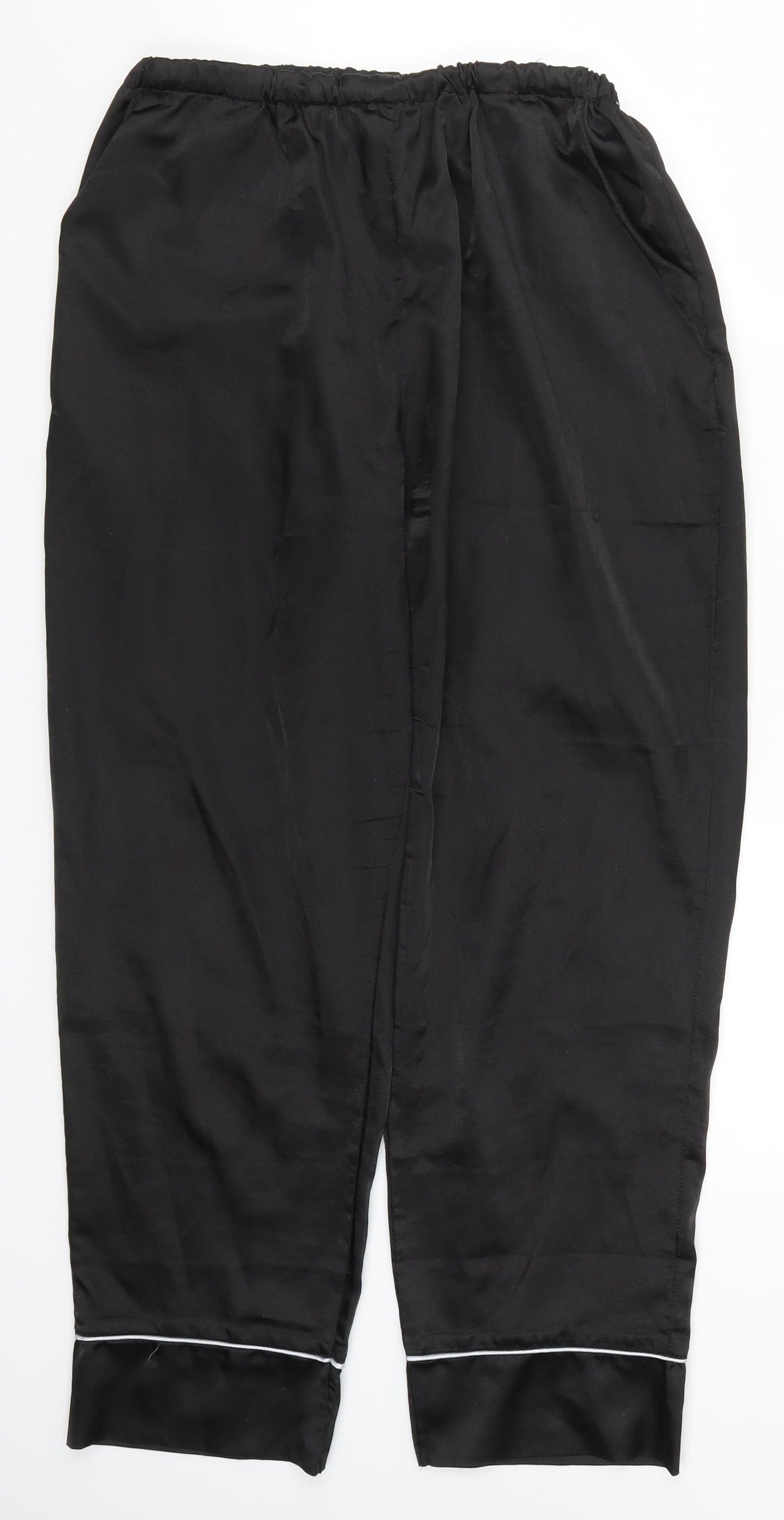 Preworn Womens Black   Trousers  Size S L25.5 in - Loungewear