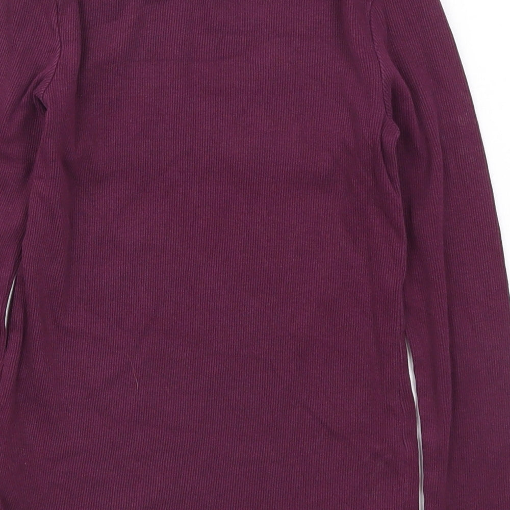NEXT Girls Purple   Basic T-Shirt Size 8 Years