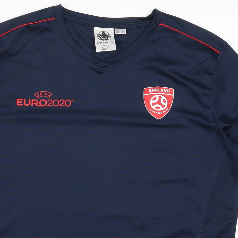Euro2020 Mens Blue    T-Shirt Size M  - UEFA England