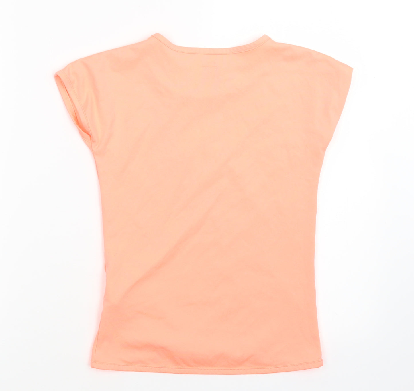 Nike Girls Orange   Basic T-Shirt Size 6-7 Years